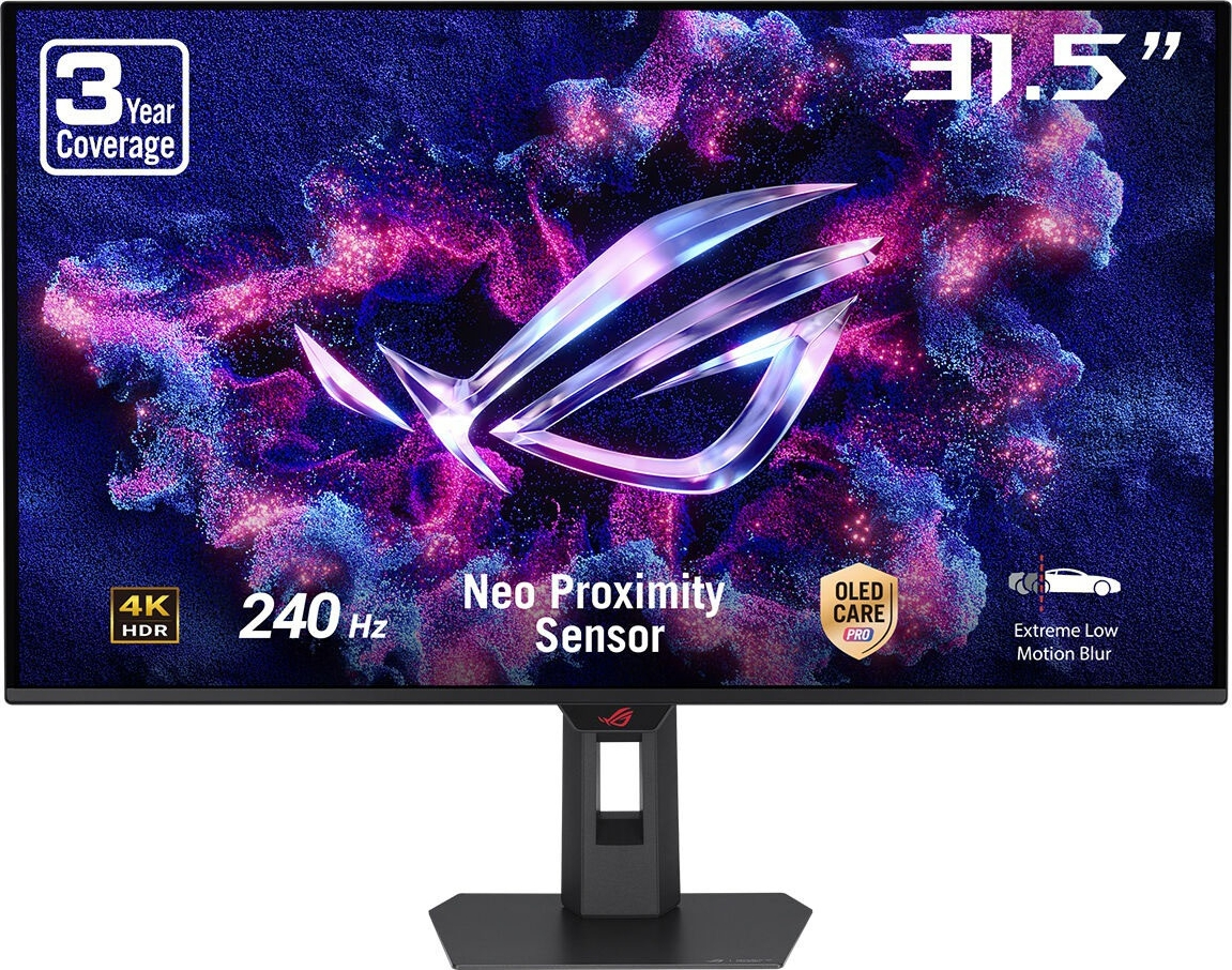 ASUS ROG STRIX XG32UQDMS 31.5″ 240Hz 0.03ms AdaptiveSync  VESA DisplayHDR 400 True Black 4K UHD QD-OLED  Gaming (Oyuncu) Monitör