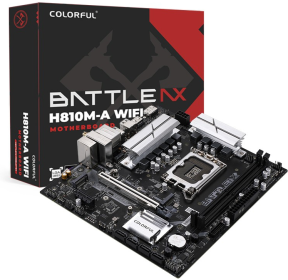 COLORFUL BATTLE-AX H810M-A WIFI V20 Intel H810 DDR5 6400 MHz mATX Gaming (Oyuncu) Anakart