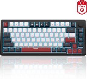 MageGee STAR75 83 Tuş LED Kablolu Mekanik Siyah Gaming Klavye