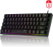 MageGee TS91 61 Tuş RGB Kablolu Siyah Membran Türkçe Q Gaming Klavye