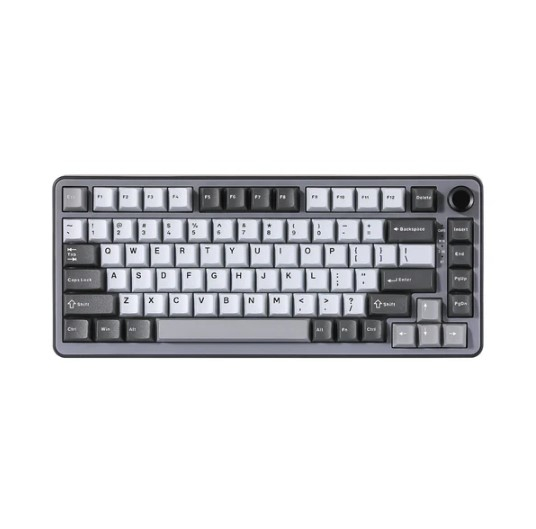 YUNZII B75 Pro Mekanik Klavye Koyu Gri Milk Switch