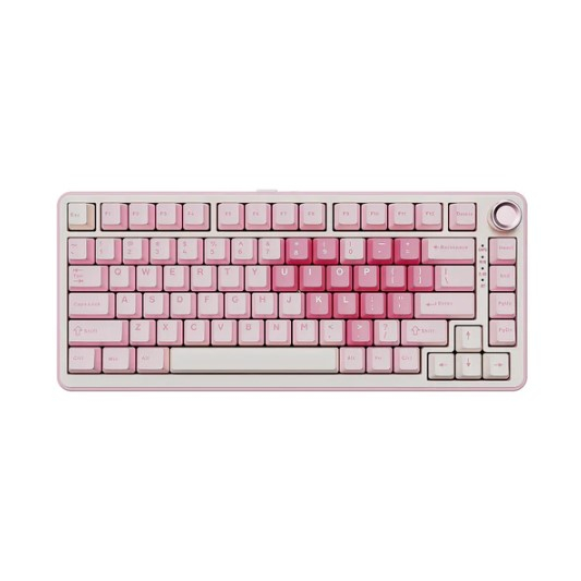 YUNZII B75 Pro Mekanik Klavye Pembe Milk Switch