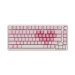 YUNZII B75 Pro Mekanik Klavye Pembe Milk Switch