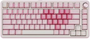 YUNZII B75 Pro Mekanik Klavye Pembe Milk Switch