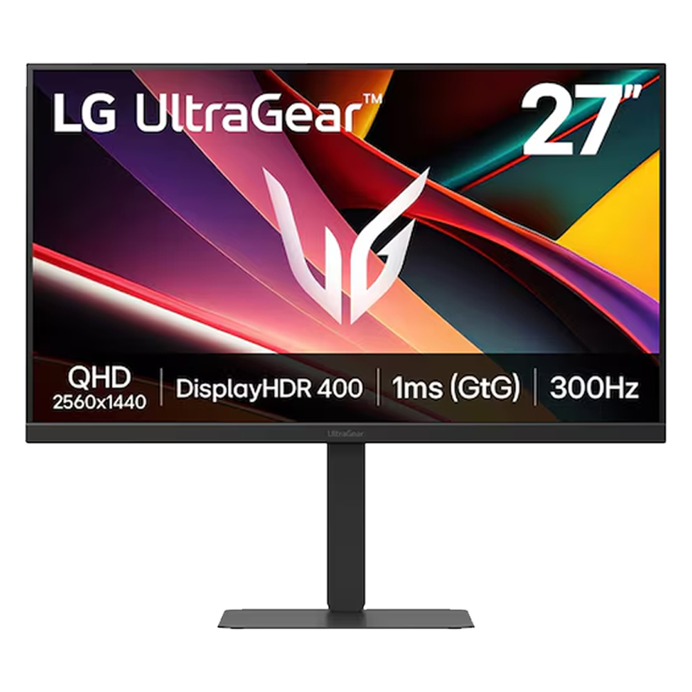 LG UltraGear 27G640A-B 27″ 300Hz 1ms 2K AdaptiveSync HDR400 Pivot QHD IPS Gaming Monitör