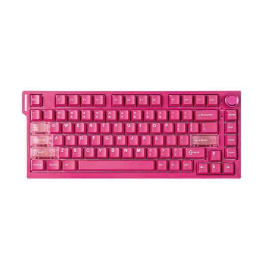 YUNZII RT75 Pro Manyetik Switch Pembe Klavye