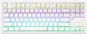 YUNZII YZ87 Mekanik Klavye White Line