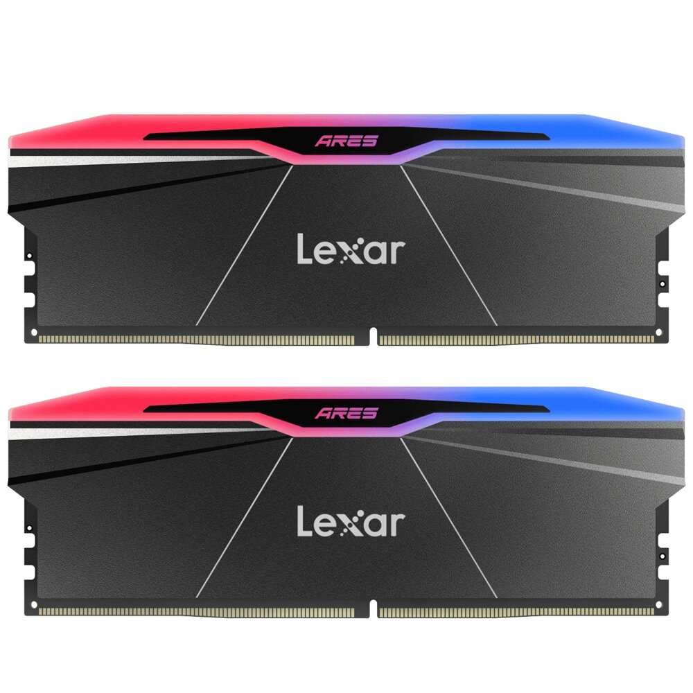 Lexar Ares RGB 2nd Gen 32GB (2x16GB) 6000MHz CL30 DDR5 Gaming Ram (LD5U16G60C30BR-RGD)