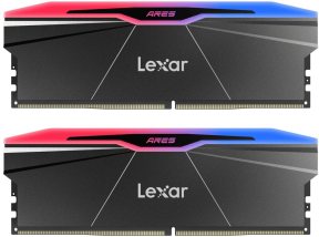 Lexar Ares RGB 2nd Gen 32GB (2x16GB) 6000MHz CL30 DDR5 Gaming Ram (LD5U16G60C30BR-RGD)