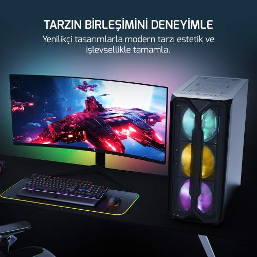 Battal | AMD Ryzen 5 7500F | 16 GB DDR5 | ASUS RX 9060 XT 16 GB | 1 TB SSD OEM Paket