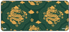 Hawk Green Dragon 90x40 Mouse Pad