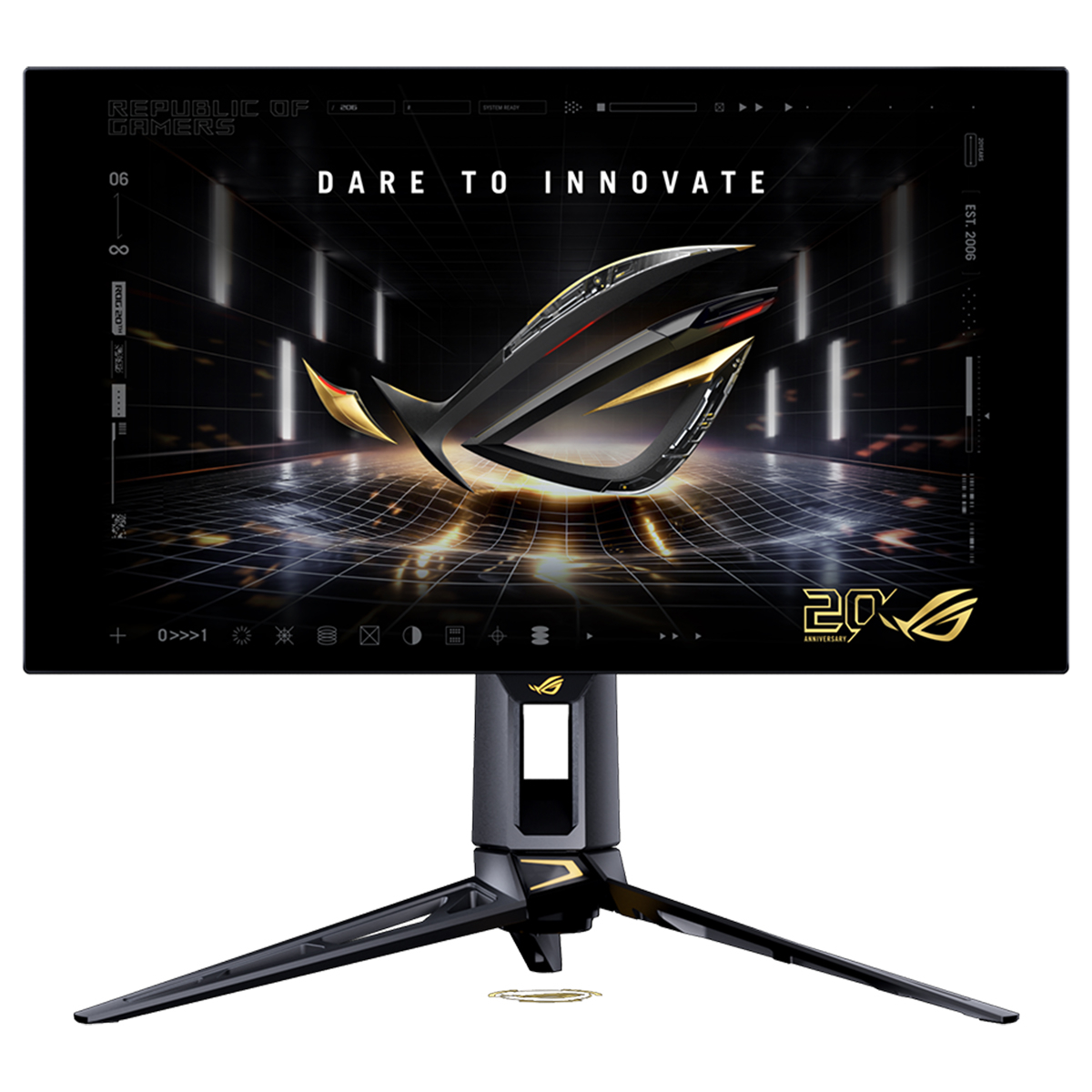 ASUS ROG Swift OLED PG27AQWP-G EDITION 20. Yıl 26.5″ 540Hz 0.02ms 2K QHD Adaptive Sync WOLED Pivot Gaming Monitör