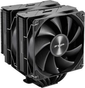 FSP MP7-B Black 2x120mm Kule Tipi İşlemci Soğutucu
