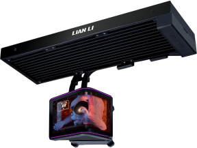 Lian Li HydroShift II OLED Curved 360 Fansız Siyah Sıvı Soğutucu (G89.GHS2OLDC36NB.00)