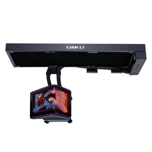 Lian Li HydroShift II OLED Curved 360 Fansız Siyah Sıvı Soğutucu (G89.GHS2OLDC36NB.00)