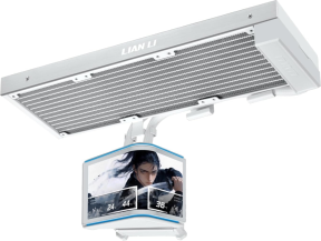 Lian Li HydroShift II OLED Curved 360 Fansız Beyaz Sıvı Soğutucu (G89.GHS2OLDC36NW.00)