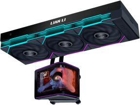 Lian Li HydroShift II OLED Curved 360TL 360mm Siyah Sıvı Soğutucu (G89.GHS2OLDC36TB.00)