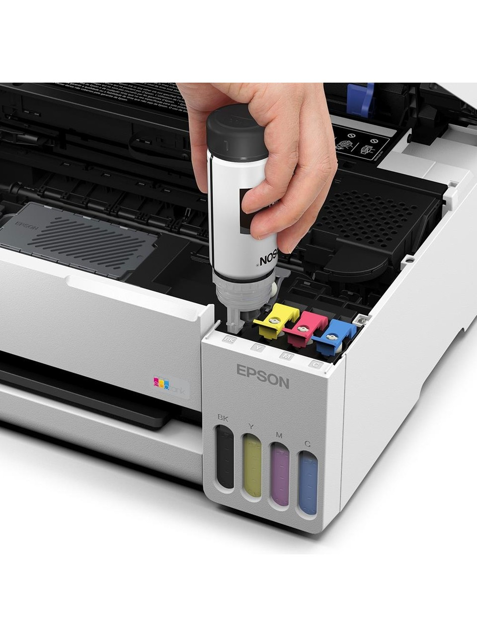 Epson Eco Tank L3356 Wi-Fi + Tarayıcı + Fotokopi Renkli Çok Fonksiyonlu Tanklı Mürekkep Püskürtmeli Yazıcı - Beyaz