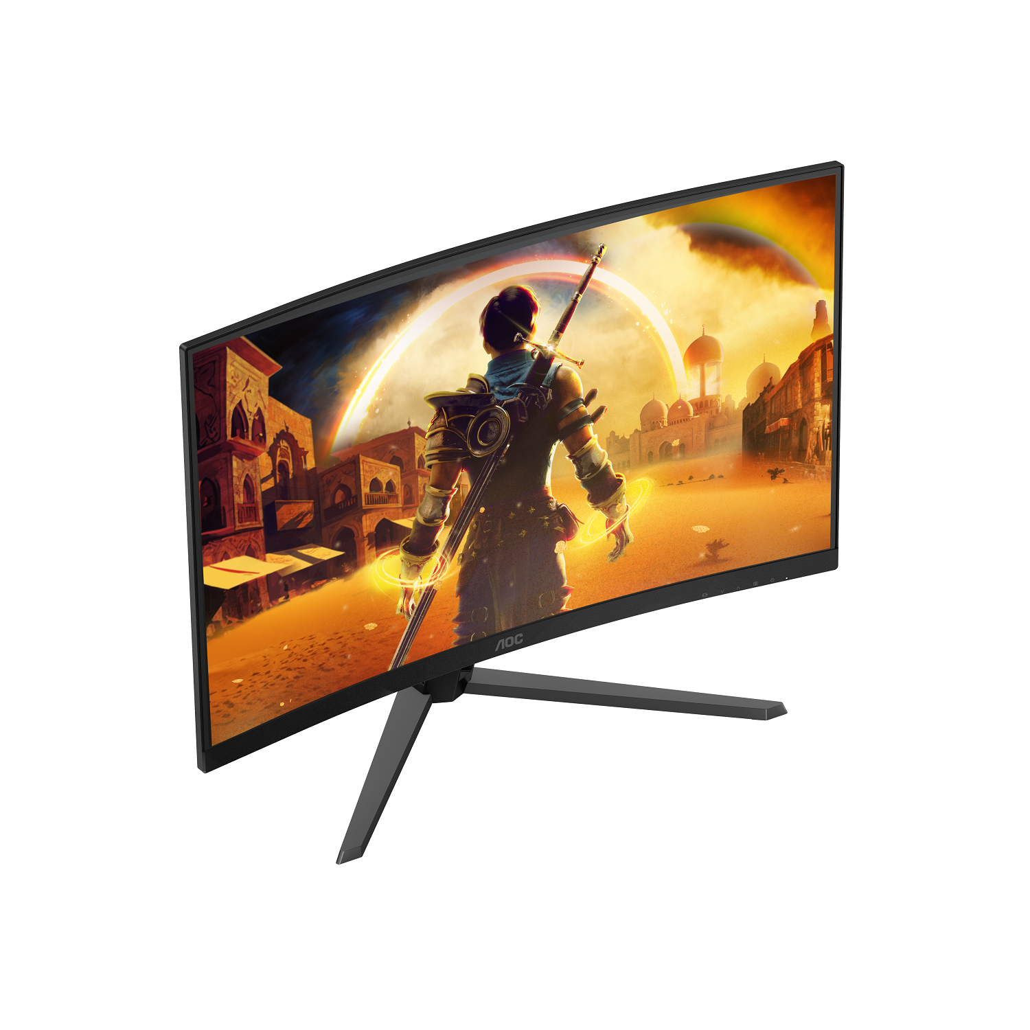 AOC C32G42ZE 31.5″ 240Hz  0.3ms Adaptive Sync Full HD 1500R Kavisli VA Gaming (Oyuncu) Monitör