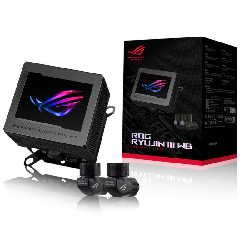 ASUS ROG RYUJIN III WB LCD AURA SYNC RGB FAN SIVI CPU SOĞUTUCU