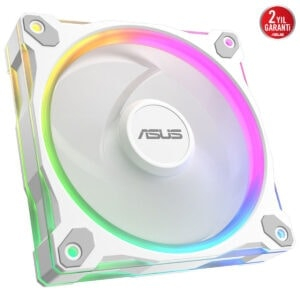 ASUS PRIME MR120 SOĞUTUCU KASA FANI ARGB 120MM BEYAZ 3IN1
