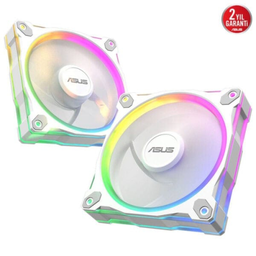 ASUS PRIME MR120 SOĞUTUCU KASA FANI ARGB 120MM BEYAZ 3IN1
