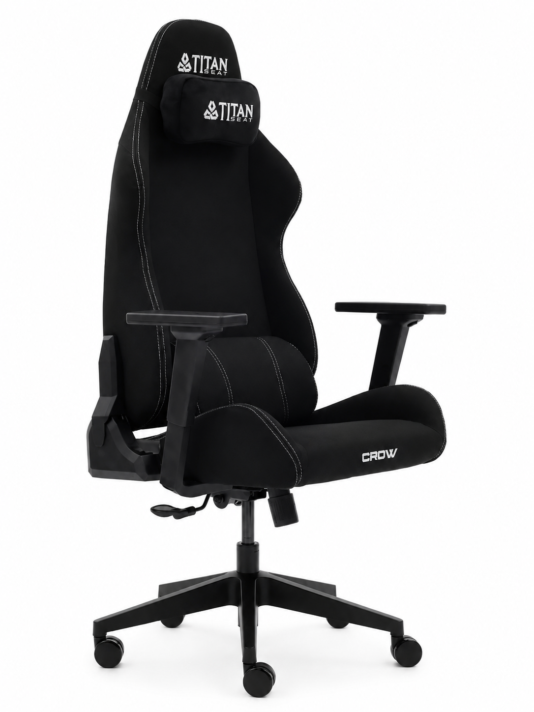 Titanseat Crow Black Kumaş Oyuncu Koltuğu