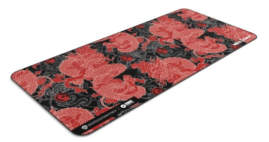 Hawk Mortal Kombat Red Dragon 90x40 Mouse Pad