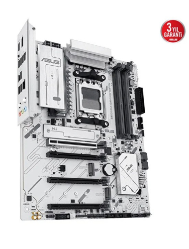 ASUS B850 MAX GAMING WIFI W AMD Soket AM5 B850 DDR5 8000+MT/s (OC) Wi-Fi 6E ATX Anakart (90MB1PR0-M0EAY0)