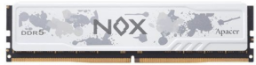 Apacer NOX 16GB (1x16GB) 6000MHz CL38 DDR5 Beyaz Gaming Ram (AH5U16G60C622MWAA-1)