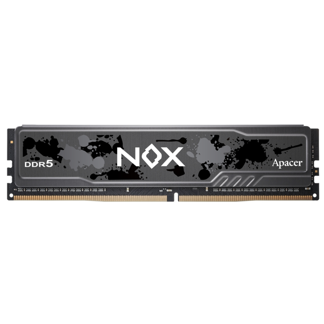 Apacer NOX 16GB (1x16GB) 6400MHz CL36 DDR5 Siyah Gaming Ram (AH5U16G64C652MBAA-1)
