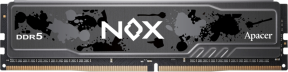 Apacer NOX 16GB (1x16GB) 6400MHz CL36 DDR5 Siyah Gaming Ram (AH5U16G64C652MBAA-1)