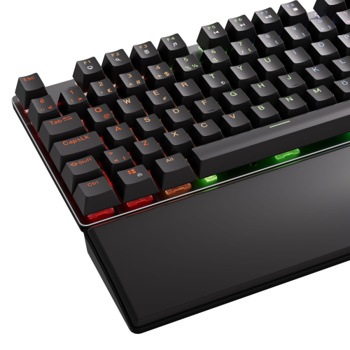 GamePower Ogre RGB 60M Blue Switch Türkçe Q USB Mekanik Gaming Klavye
