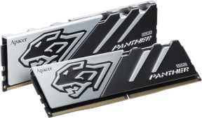 Apacer Panther 32GB (2x16GB) 6000MHz CL38 DDR5 Siyah Gaming Ram (AH5U32G60C6227BAA-2)