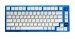 Wraith W75 V2 Klavye Cyber Blue İngilizce (Manyetik Switch / HE)