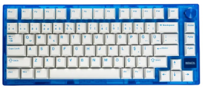 Wraith W75 V2 Klavye Cyber Blue İngilizce (Manyetik Switch / HE)