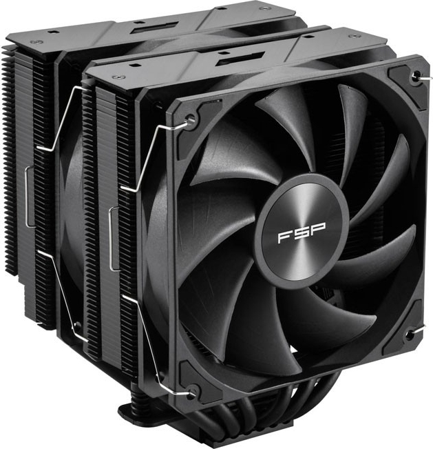 FSP MP7-B Black 2x120mm Kule Tipi İşlemci Soğutucu
