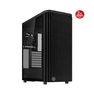 ASUS PROART PA401 TG 3x120mm MidT ATX Siyah Kasa