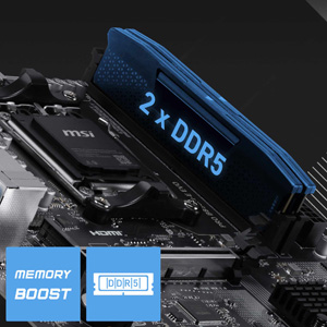 MSI PRO B850M-E EVO DDR5 AMD AM5 Soket DDR5 8200+(OC)MHz mATX Gaming Anakart