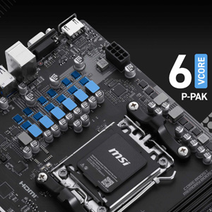 MSI PRO B850M-E EVO DDR5 AMD AM5 Soket DDR5 8200+(OC)MHz mATX Gaming Anakart