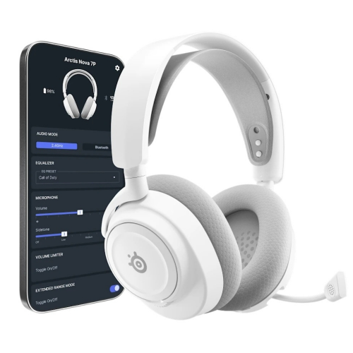 SteelSeries Arctis Nova 7P Gen 2 SSH61745 Kablolu/Kablosuz Gaming(Oyuncu) Beyaz
