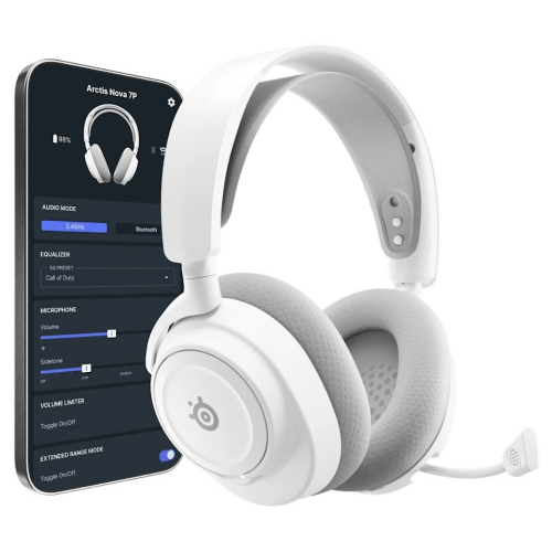 SteelSeries Arctis Nova 7P Gen 2 SSH61745 Kablolu/Kablosuz Gaming(Oyuncu) Beyaz