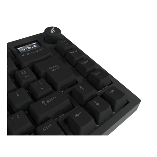 Hawk HK520 Mekanik Prelubed Switch RGB Tri-Mode Kablosuz/Bluetooth %75 Full Türkçe Gaming Klavye