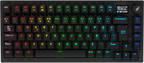 Hawk HK520 Mekanik Prelubed Switch RGB Tri-Mode Kablosuz/Bluetooth %75 Full Türkçe Gaming Klavye