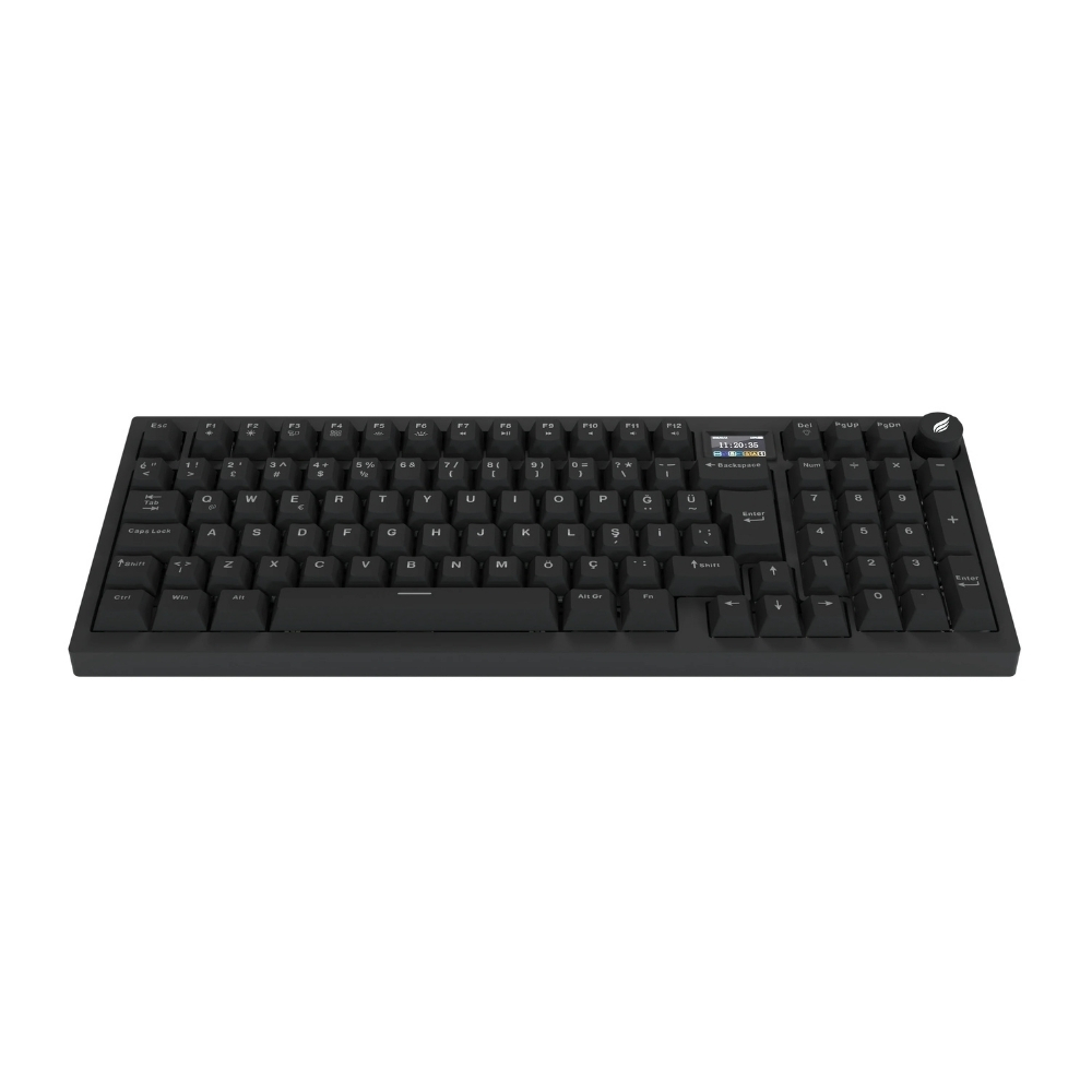 Hawk HK530 Mekanik Prelubed Switch RGB Tri-Mode Kablosuz/Bluetooth Full Türkçe Gaming Klavye