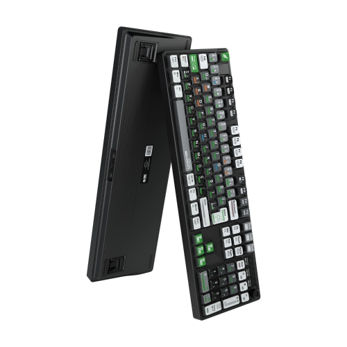Hawk HK510 Mekanik Prelubed Switch RGB Tri-Mode Kablosuz/Bluetooth Full Türkçe Gaming Klavye