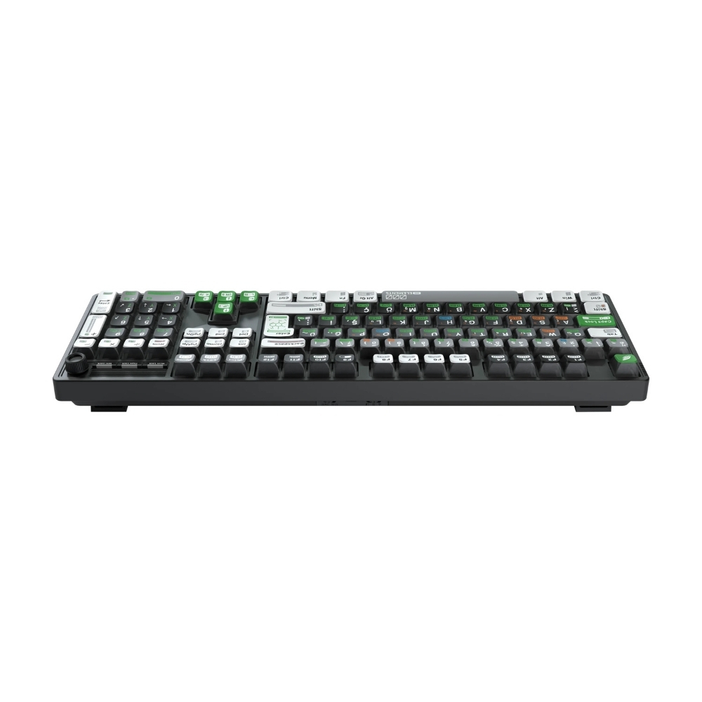 Hawk HK510 Mekanik Prelubed Switch RGB Tri-Mode Kablosuz/Bluetooth Full Türkçe Gaming Klavye
