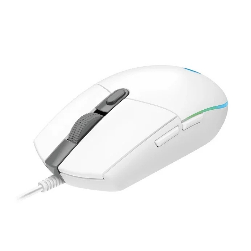 Logitech G102 LightSync White 910-005824 8000DPI 6 Tuş Optik RGB Beyaz Kablolu Gaming (Oyuncu) Mouse