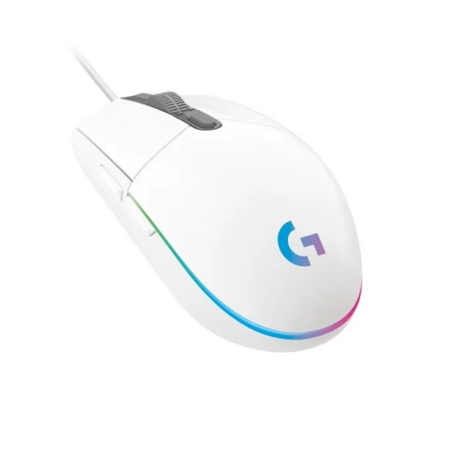 Logitech G102 LightSync White 910-005824 8000DPI 6 Tuş Optik RGB Beyaz Kablolu Gaming (Oyuncu) Mouse