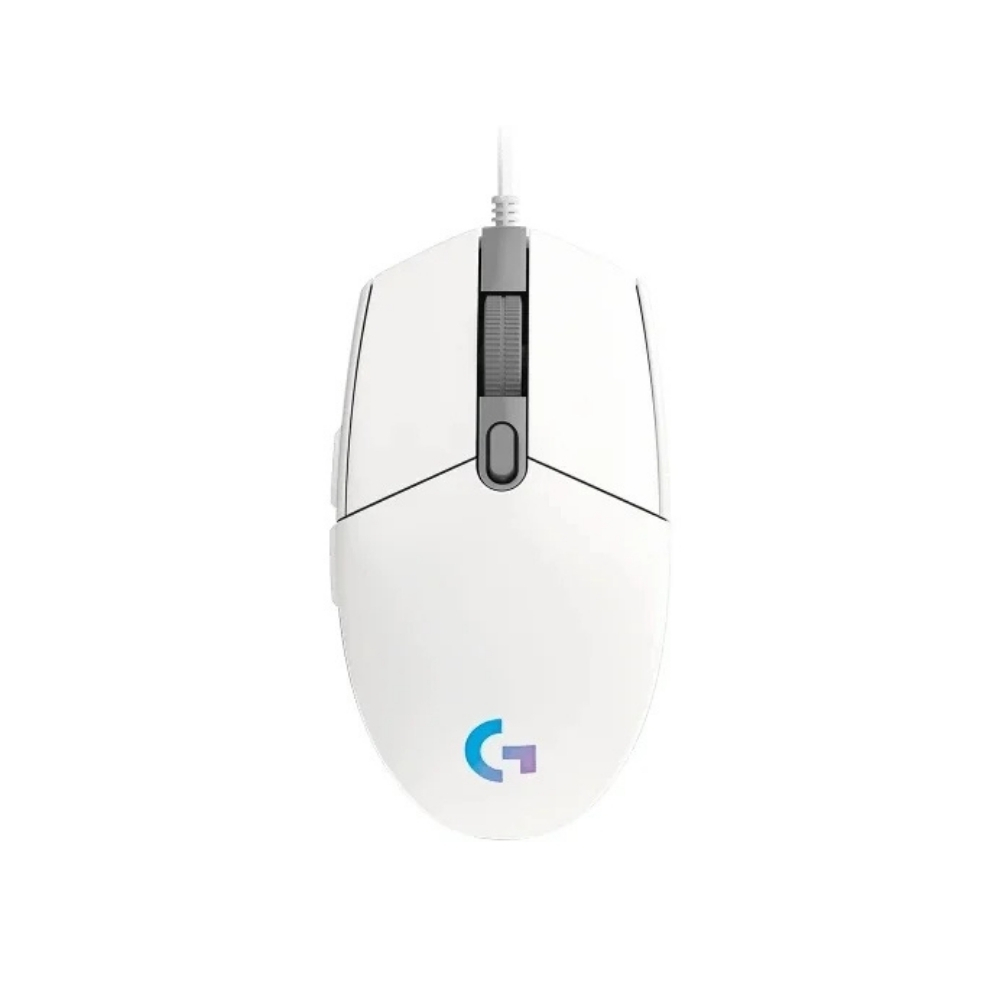 Logitech G102 LightSync White 910-005824 8000DPI 6 Tuş Optik RGB Beyaz Kablolu Gaming (Oyuncu) Mouse